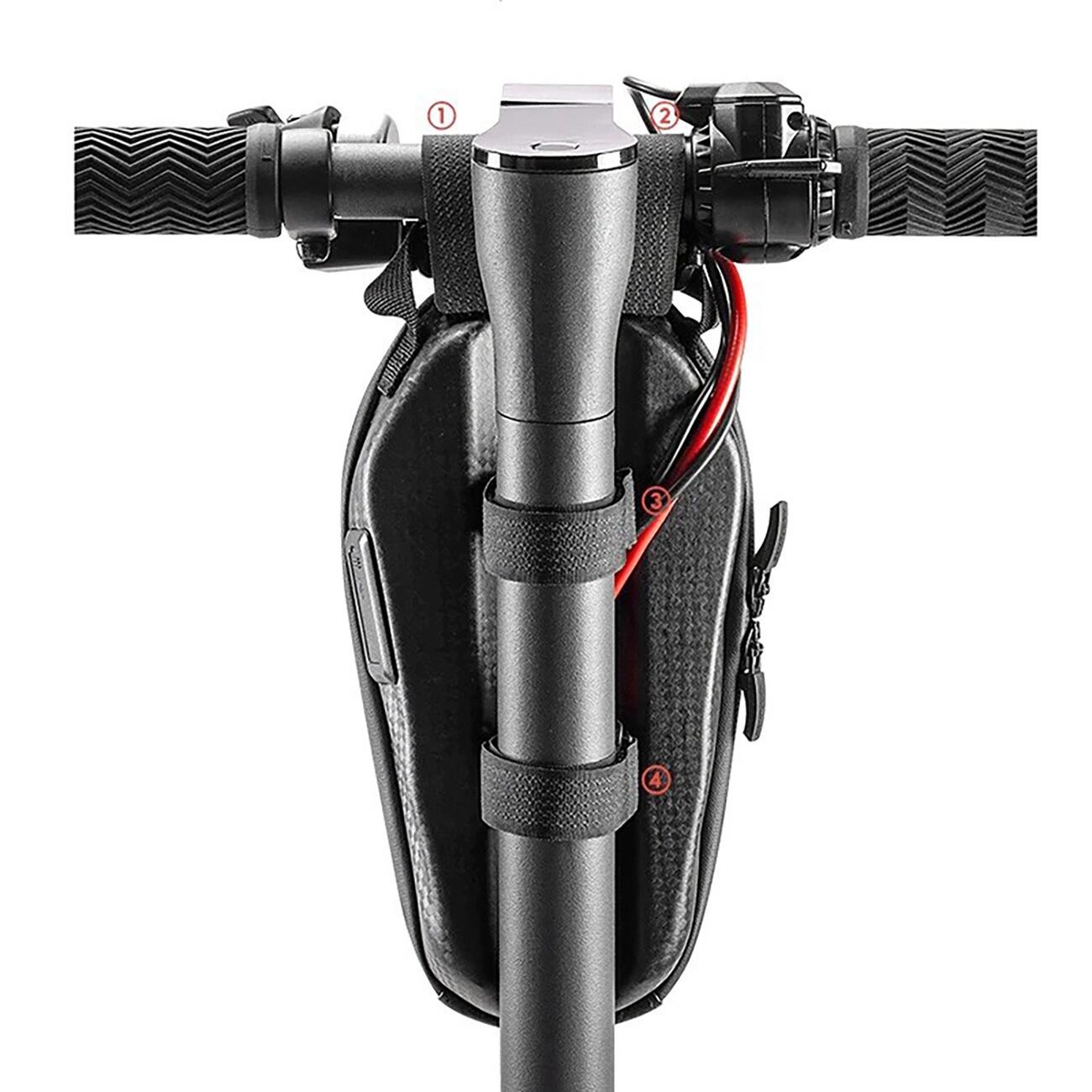 Sacoche guidon Rockbros 3011006301 1,3 L noire imperméable 4/7
