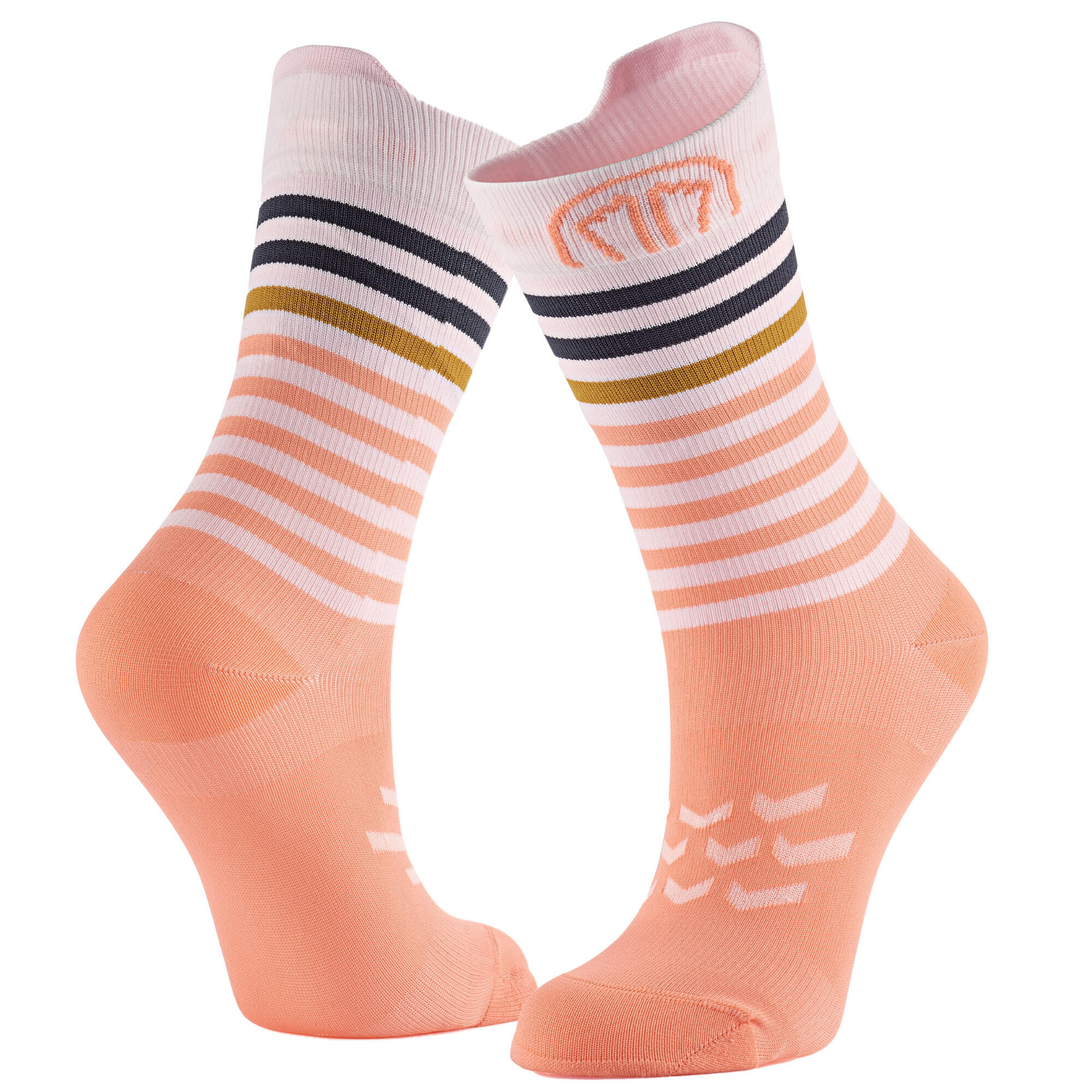 Skarpety do biegania kobieta Sidas Run Anatomic Light Crew Lady wysokosc goleni