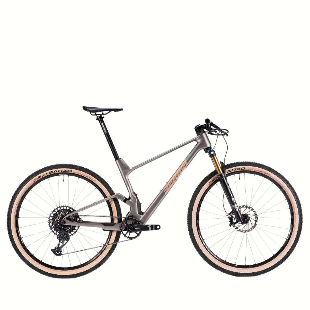 Segunda vida - Bicicleta montanha Mako 7.1 Sram Eagle 12v - tamanho M - castanha