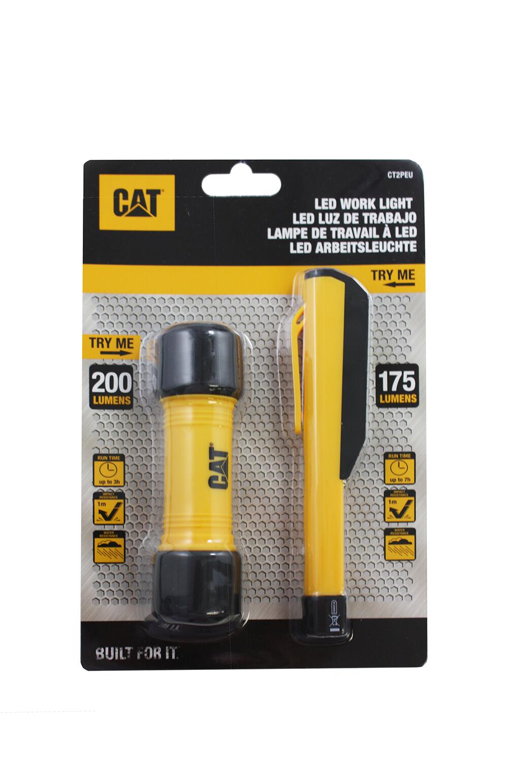 Lanternas cat ctrack+ct1000 200/175 lumen (blister)