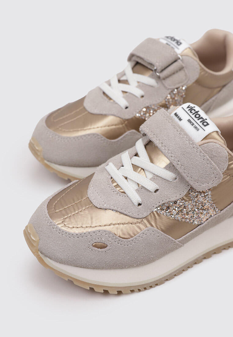 Metallic-Sneakers für Mädchen Victoria Viento 3/5