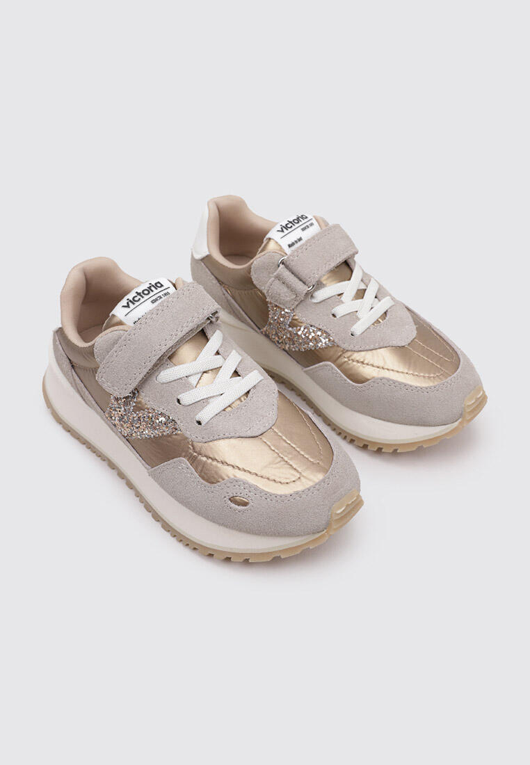 Metallic-Sneakers für Mädchen Victoria Viento 2/5