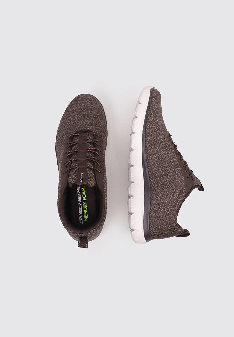 Chaussures Deportivas Hombre Skechers SUMMITS  Marron 5/5