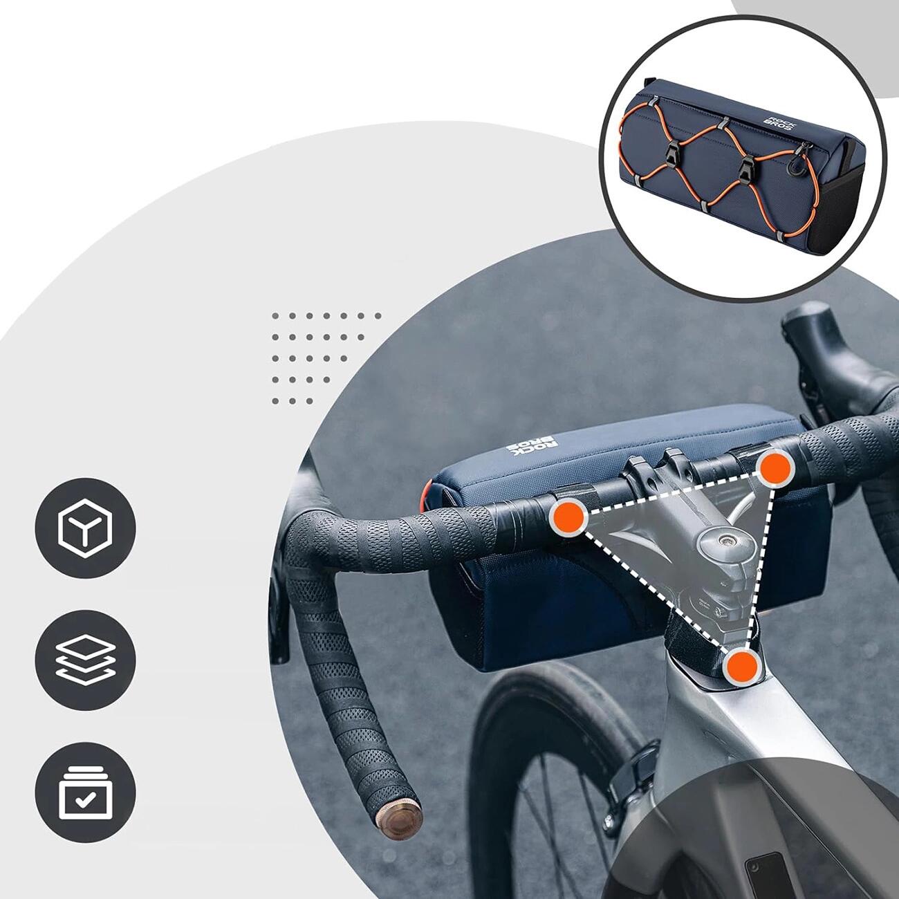 Fahrradlenkertasche Rockbros 4/7