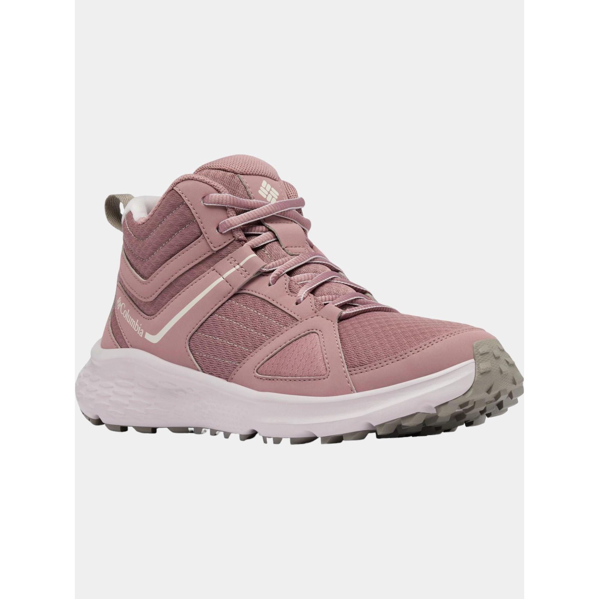 Columbia - Chaussures Multisports Pour Femmes Novo Trail Mid - Baskets - Rose - 39 - Decathlon