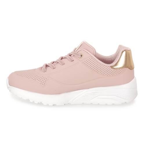 Scarpe Da Ginnastica Skechers Modello Uno Lite-metallic Mo Colore Rosa 3/5