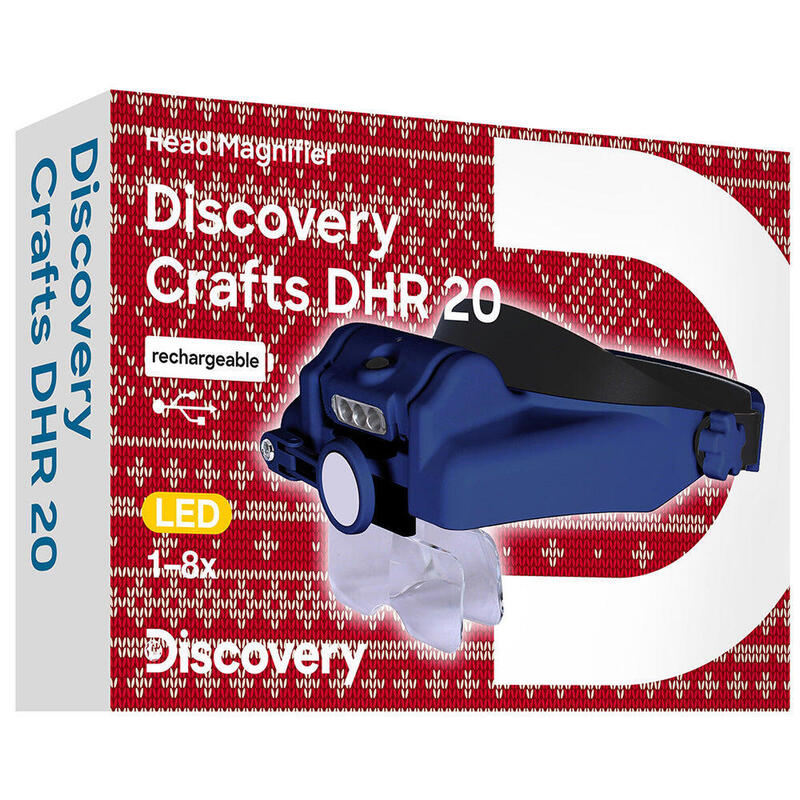 Crafts DHR 20 Discovery Lupa de cabeza recargable