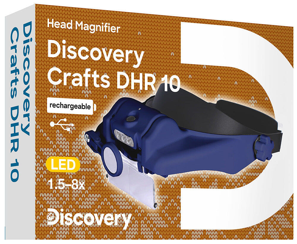 Crafts DHR 10 Discovery Lupa de cabeza recargable 2/5