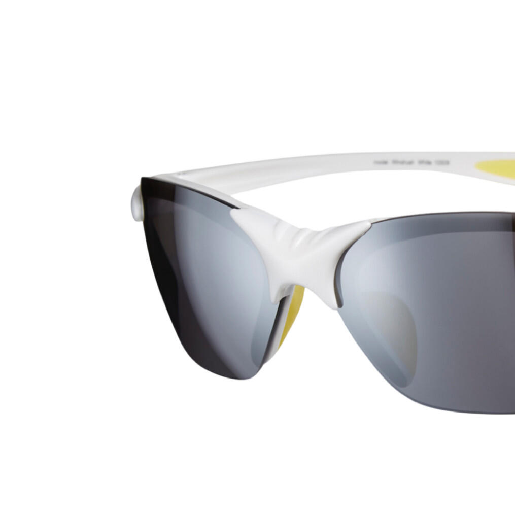 Sprint White Frame  Sunglasses – 3 Lens Set, UV Protection, TR90 Frame 2/4