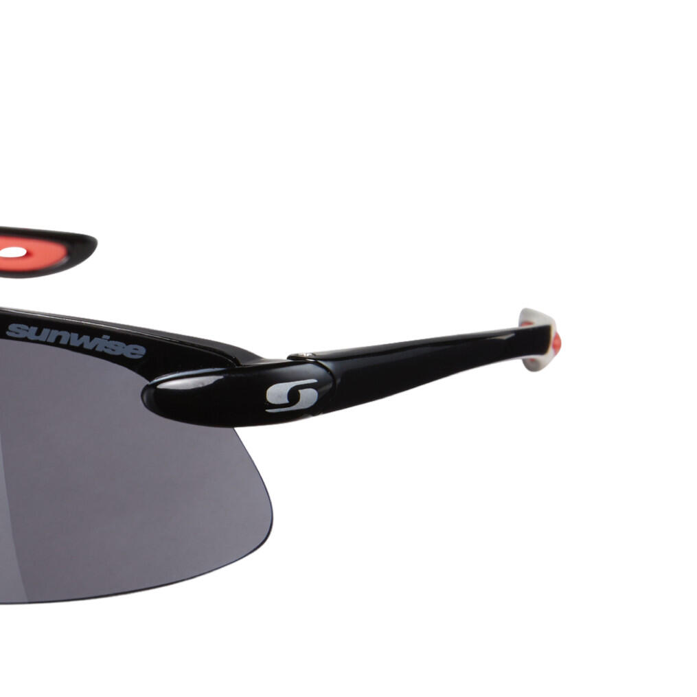 Sprint Black Frame Safety Glasses – 3 Lens Set, UV Protection, TR90 Frame 3/3