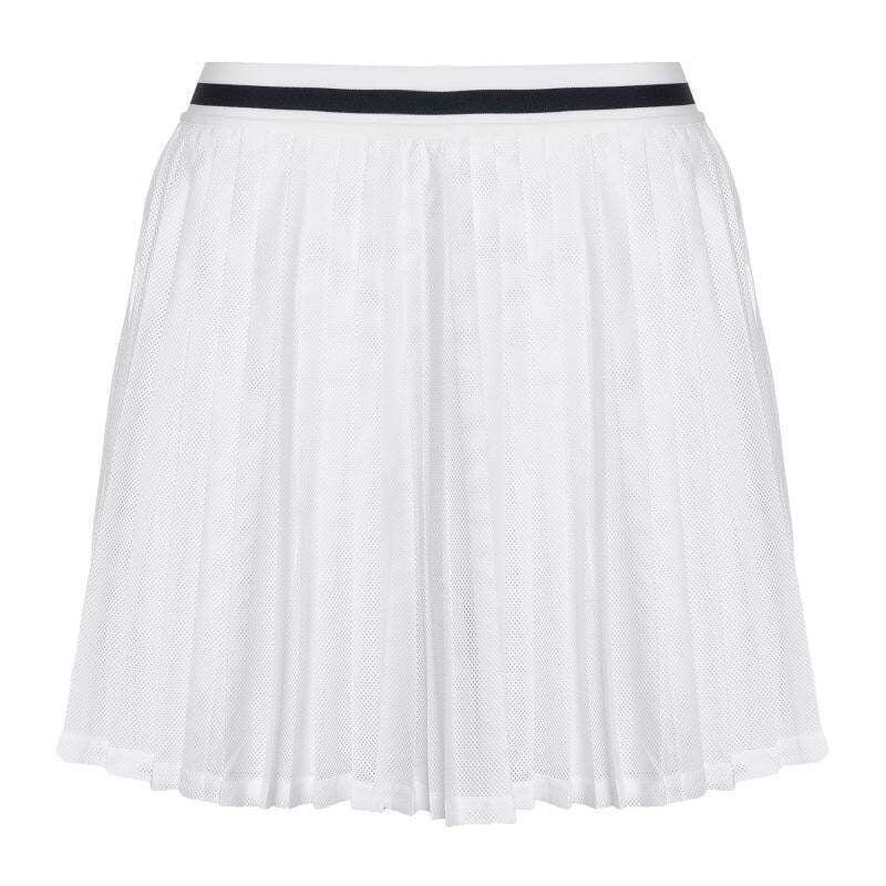 Team Pleated Skirt Women White