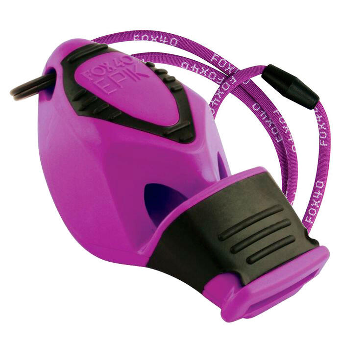 Silbato Fox 40 Epik CMG Violeta con Cordón