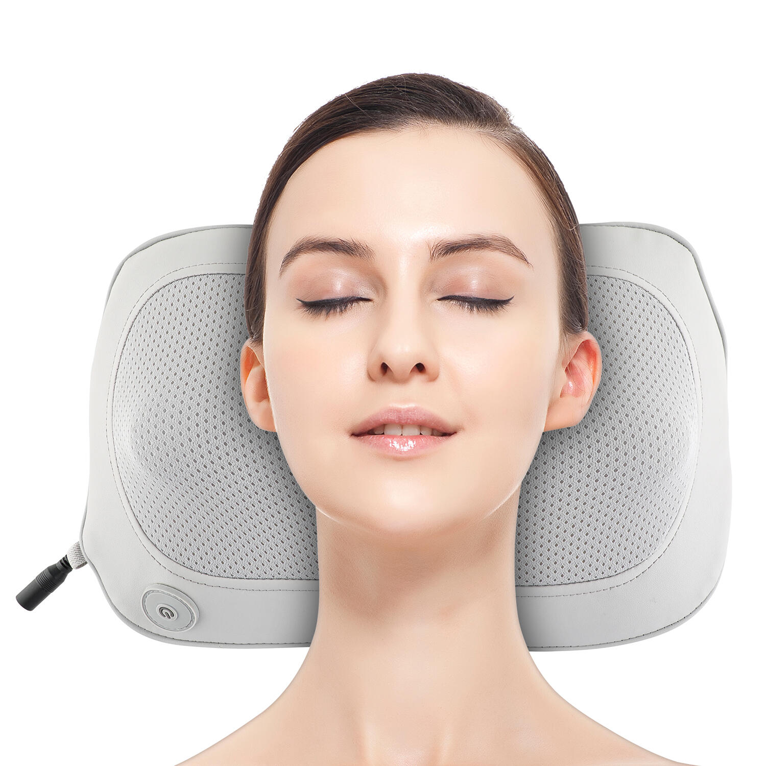 Coussin de massage shiatsu multi-zones 4/6
