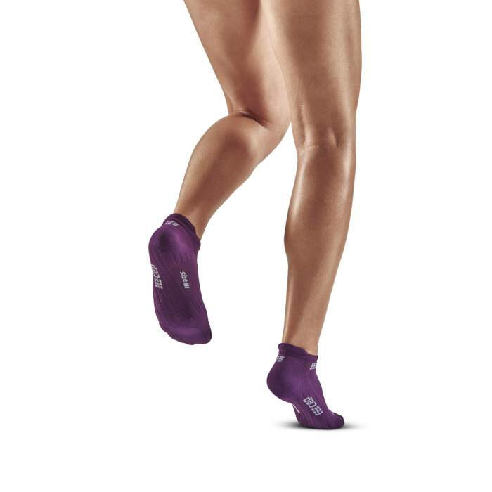 Sosete de compresie femei model sub glezna The Run Socks No Show W socks - mov…