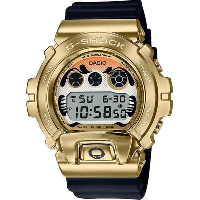 Casio digitaal horloge zwart/goudkleurig gm-6900gda-9er
