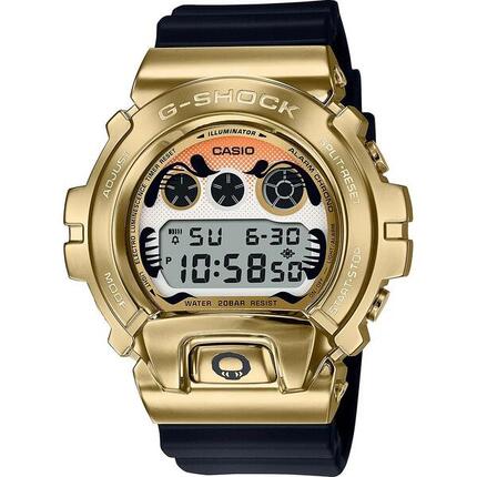 Casio Digitaal Horloge Zwart/Goudkleurig GM-6900GDA-9ER