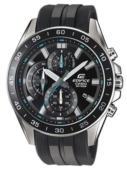 Reloj para hombre Casio EFV-550P-1AVUEF, Quartz, 47mm, 10ATM