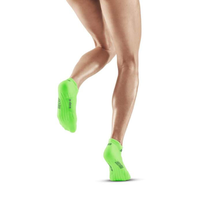 Sosete compresie sub glezna - the run socks no show v4 W - green