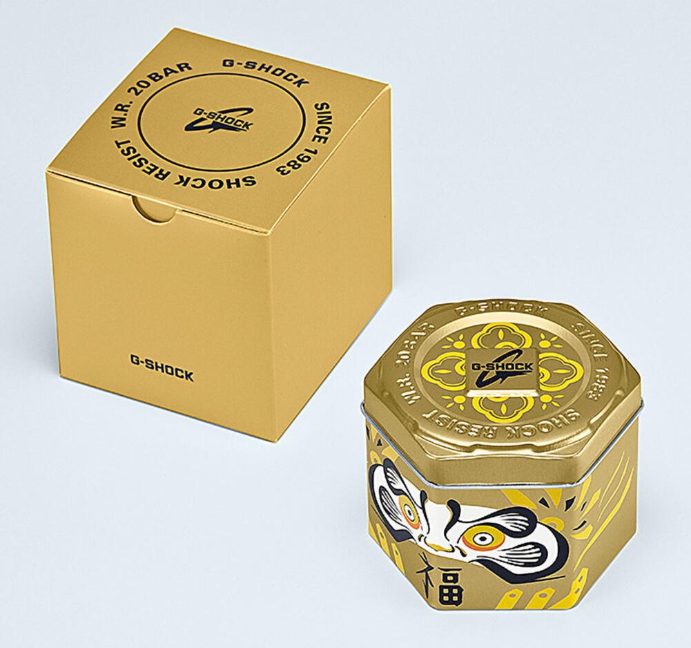 Casio Digital Uhr Schwarz/Gold GM-6900GDA-9ER 5/5