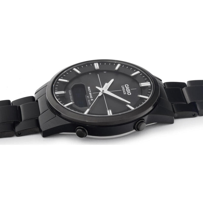 Ceas barbatesc CASIO LCW-M170DB-1AER,  40mm, 5ATM, Negru