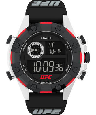 Timex digitaal horloge zwart/zwart tw2v86700