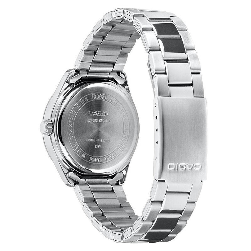 Casio Analogique Femme Noir / Argent LTP-1302PD-1A1VEG