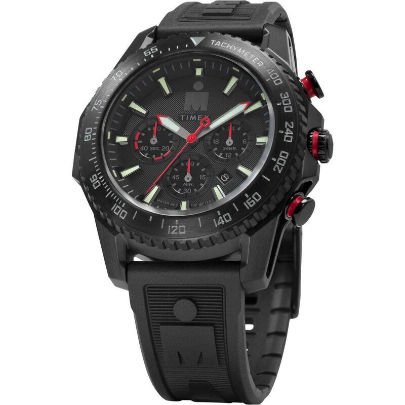 Timex Chronographe Hommes Noir / Noir TW2W55400