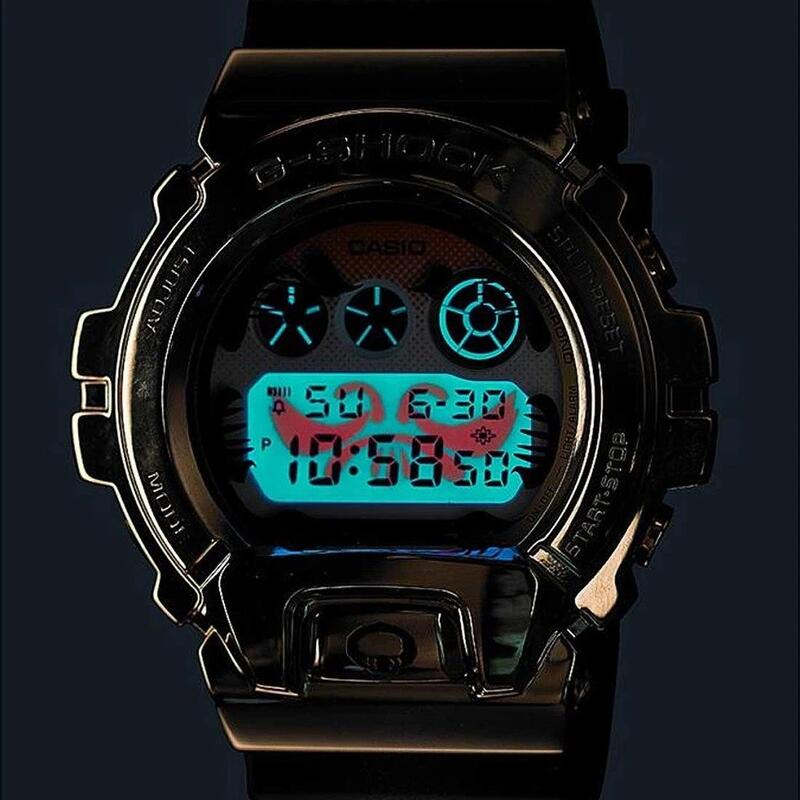 Casio Digitaal  Horloge Zwart/Goudkleurig GM-6900GDA-9ER