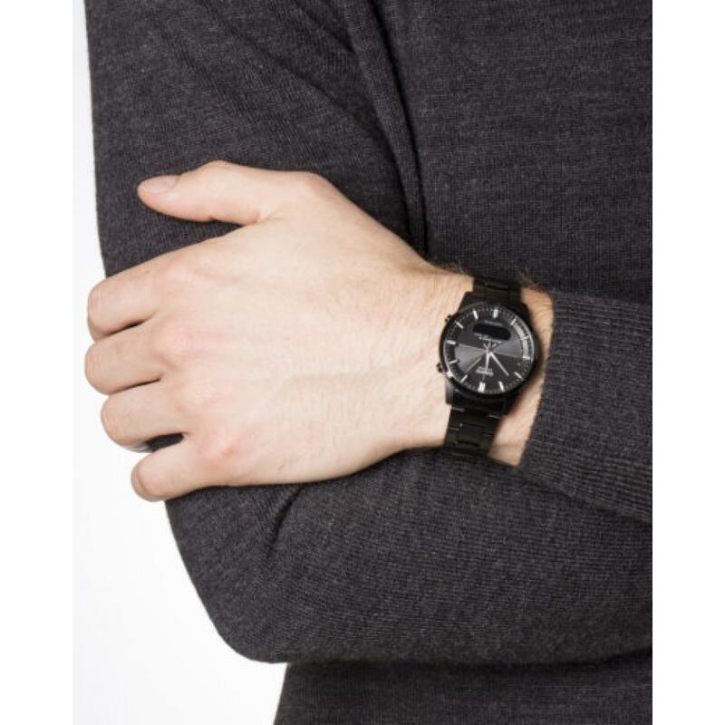 Ceas barbatesc CASIO LCW-M170DB-1AER,  40mm, 5ATM, Negru