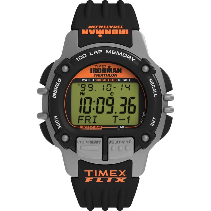 Timex Digital Hommes LCD / Noir TW5M63200