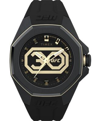 Timex analoog horloge zwart/zwart tw2v90200