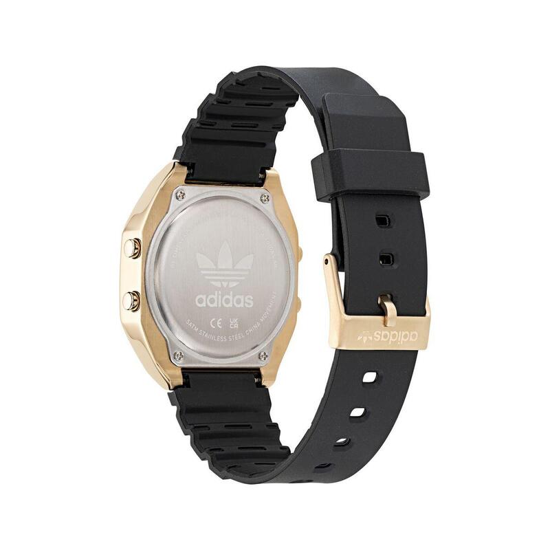 Adidas Originals Digitaal  Horloge Zwart/Goudkleurig AOST22075