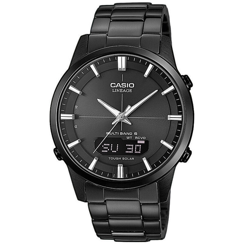 Casio Analoog en digitaal  Horloge Zwart/Zwart LCW-M170DB-1AER