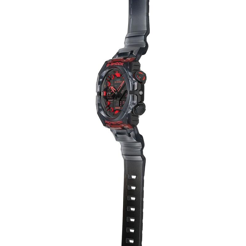 Casio Analogique - Digital Hommes Rouge / Noir GA-B001G-1AER