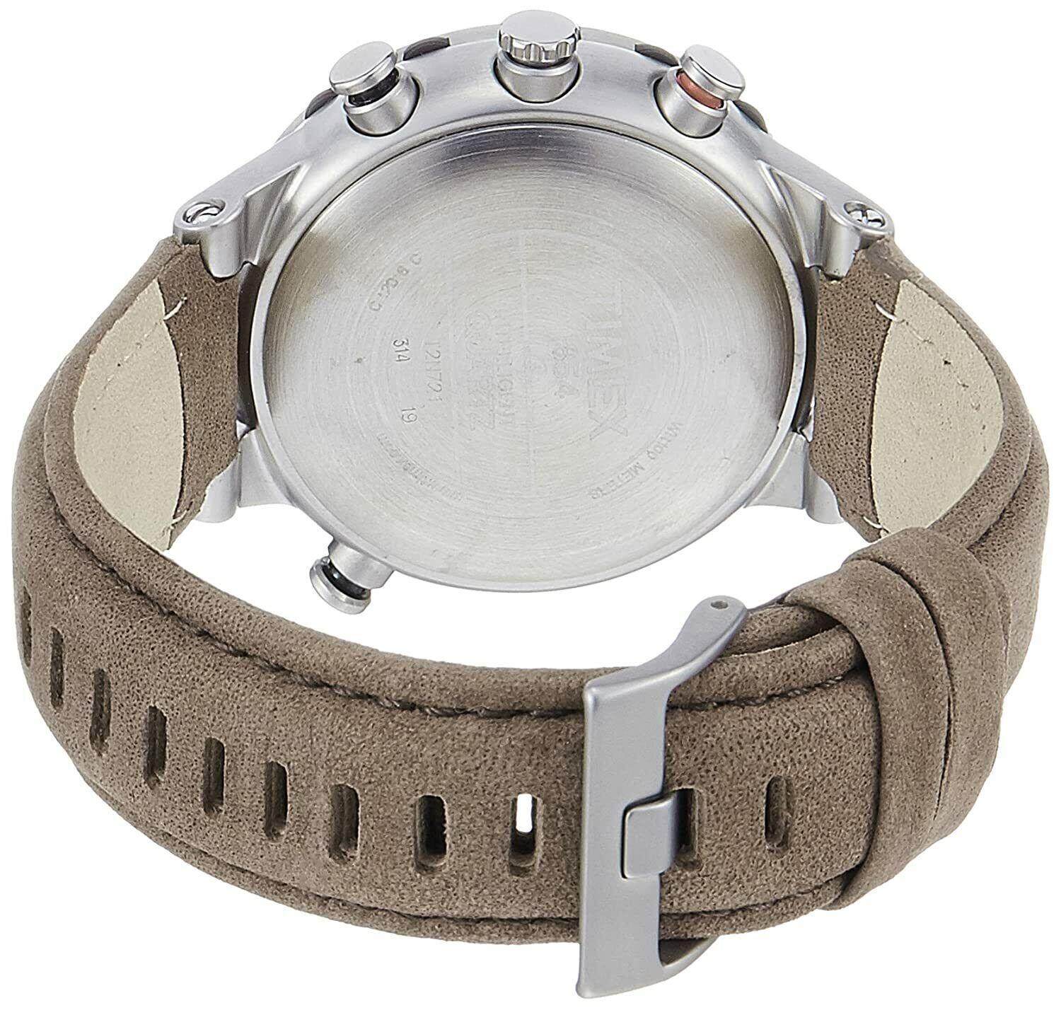 Timex Analoog  Horloge Bruin/Beige T2N721 2/3