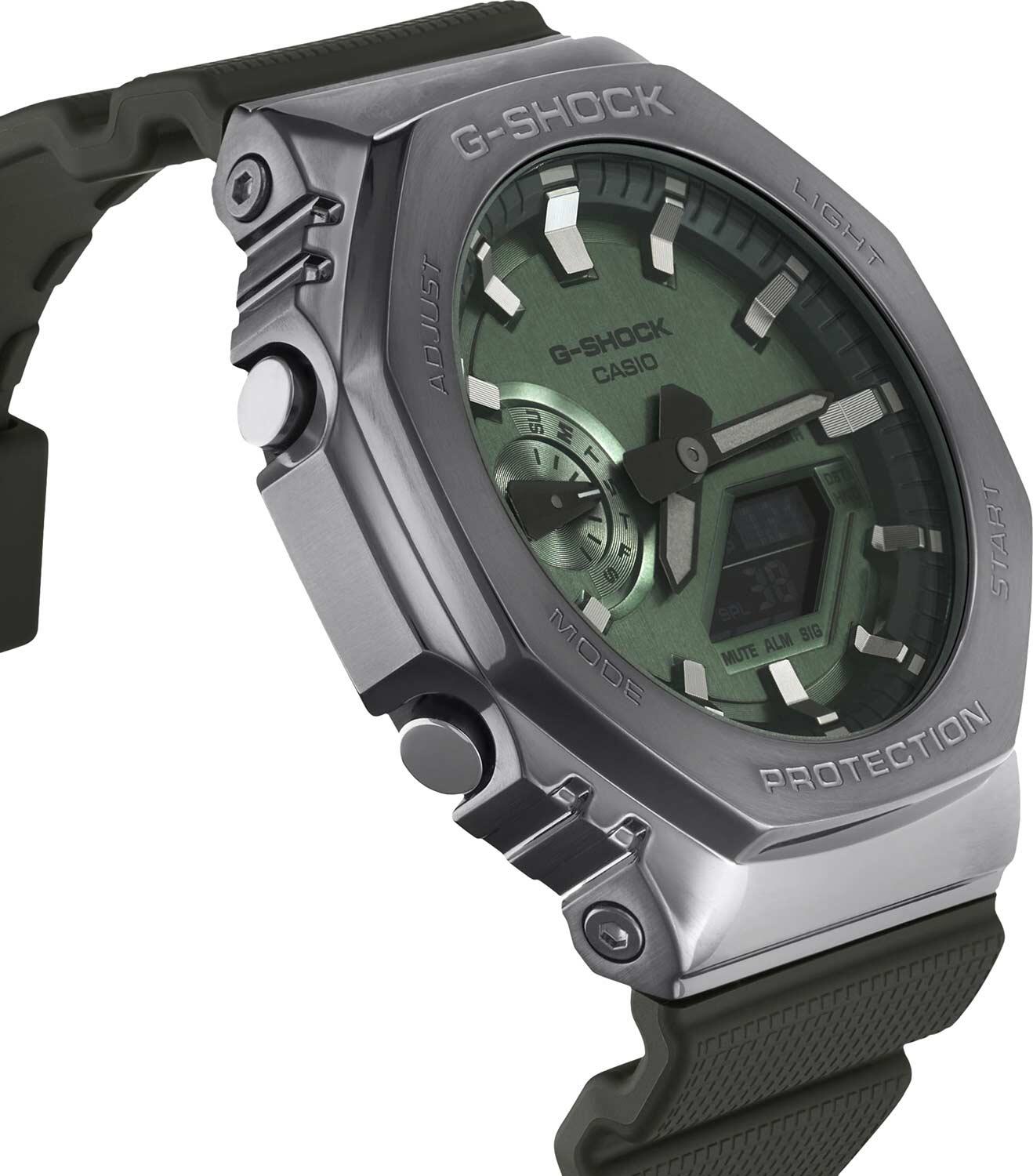 Casio Analogique - Digital Montre Vert/Vert GM-2100B-3AER 4/6