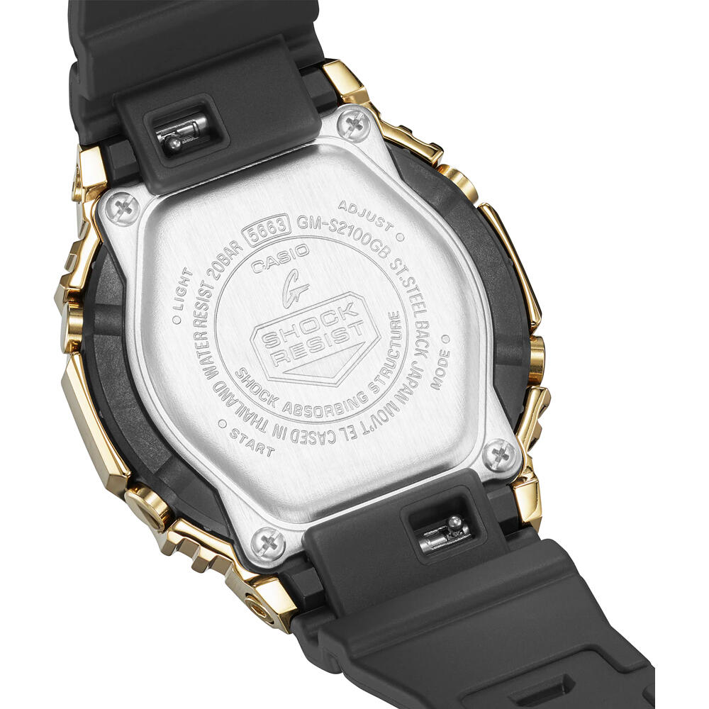 Casio Analog Digital Uhr Schwarz/Silber GM-S2100BC-1AER 2/6