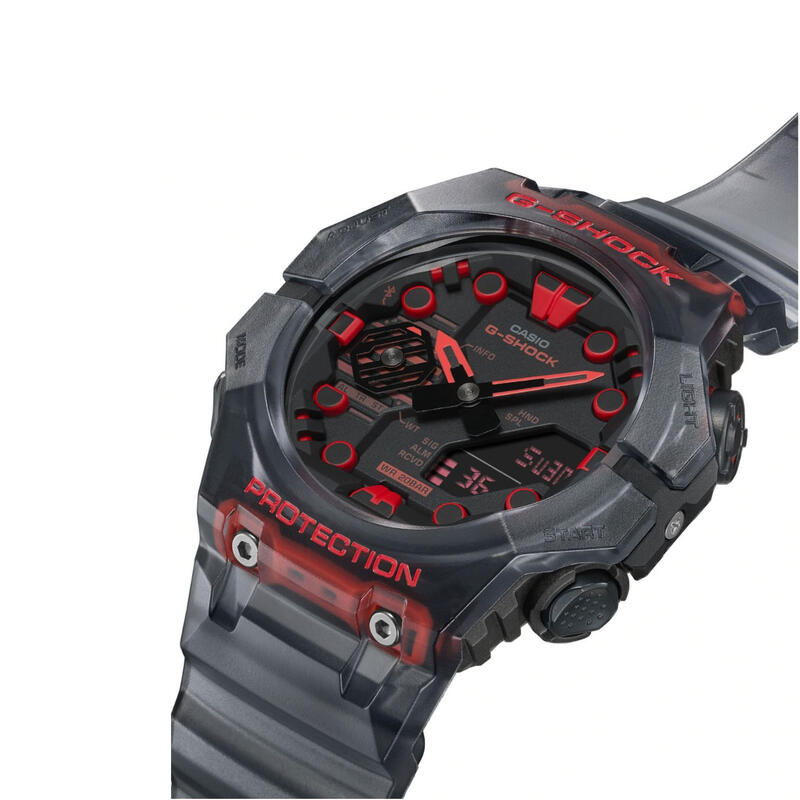 Casio Analogique - Digital Hommes Rouge / Noir GA-B001G-1AER