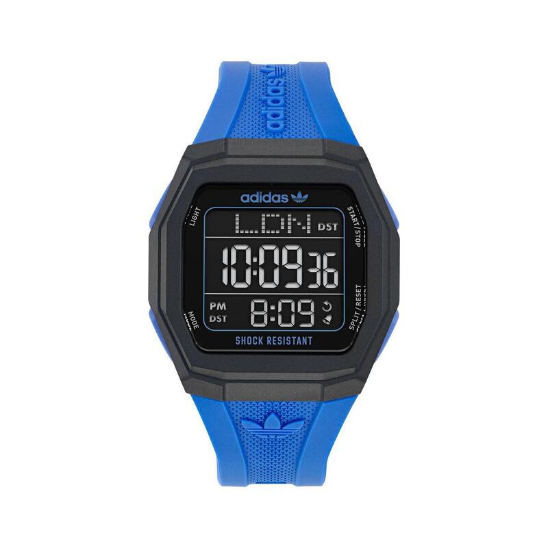 Adidas Originals Digitaal  Horloge Blauw/Zwart AOST24565