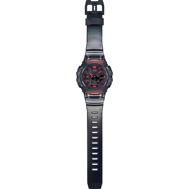 Casio Analoog en digitaal  Horloge Zwart/Rood GA-B001G-1AER