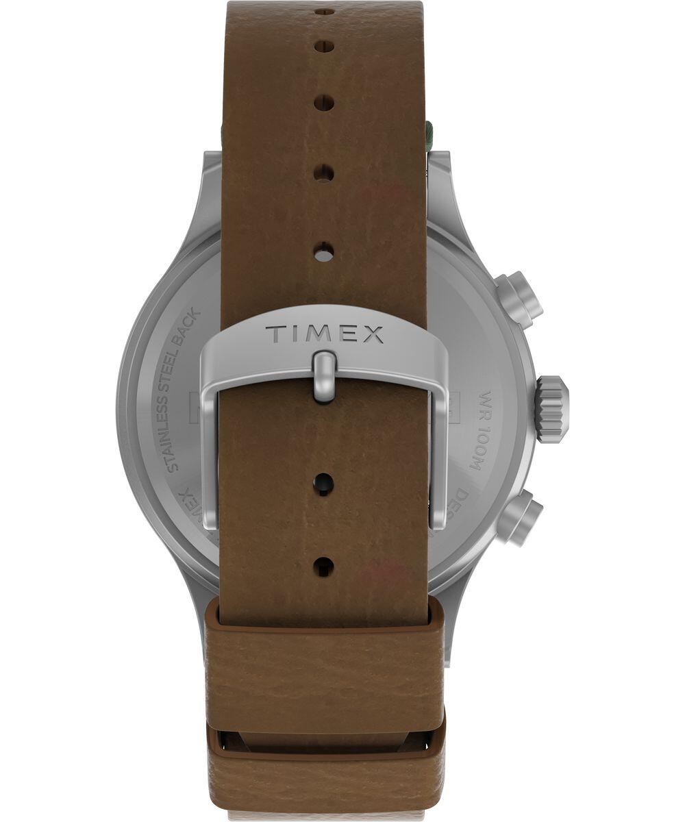 Timex Chronographe Montre Marron/Vert TW2W16400 2/5