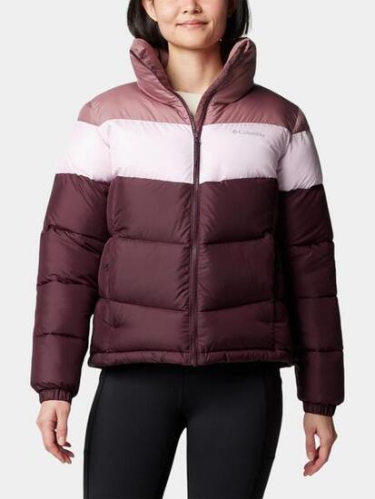 COLUMBIA Doudoune Color Block Puffect™ II Femme - Moonvista, Pink Dawn, Fig