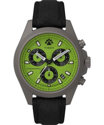 Timex chronograaf horloge zwart/groen tw2v96400