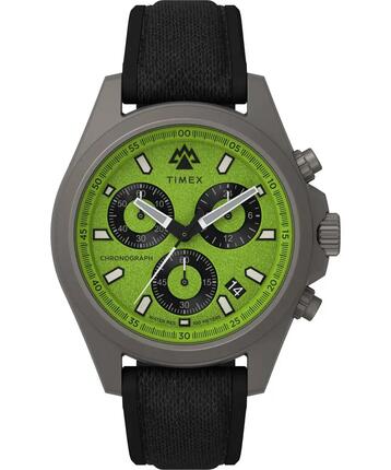 Timex Chronographe Montre Noir/Vert TW2V96400