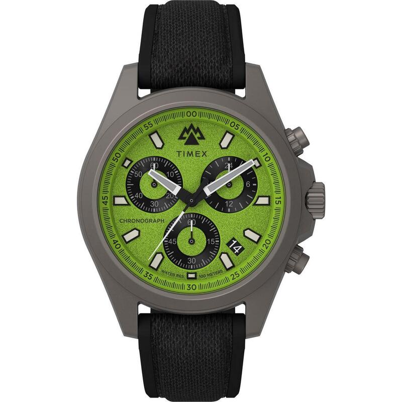 Timex Chronographe Hommes Vert / Noir TW2V96400