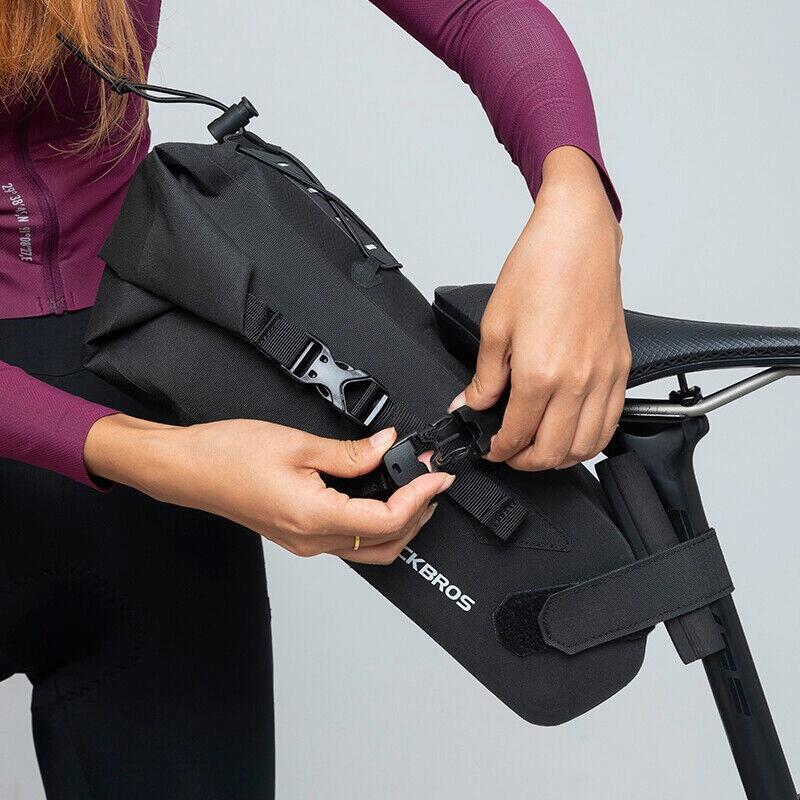Borsello per bici Rockbros 3L - Nero 4/5
