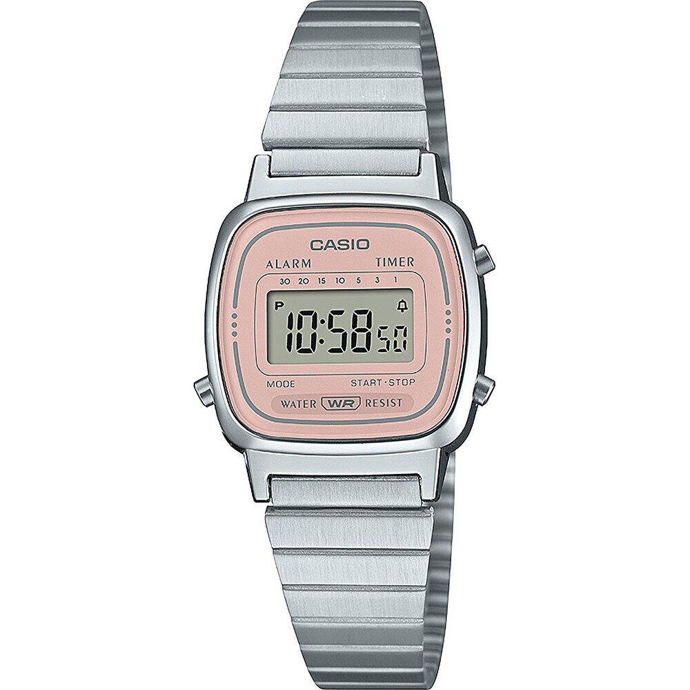 Relógio feminino casio la670wea-4a2ef