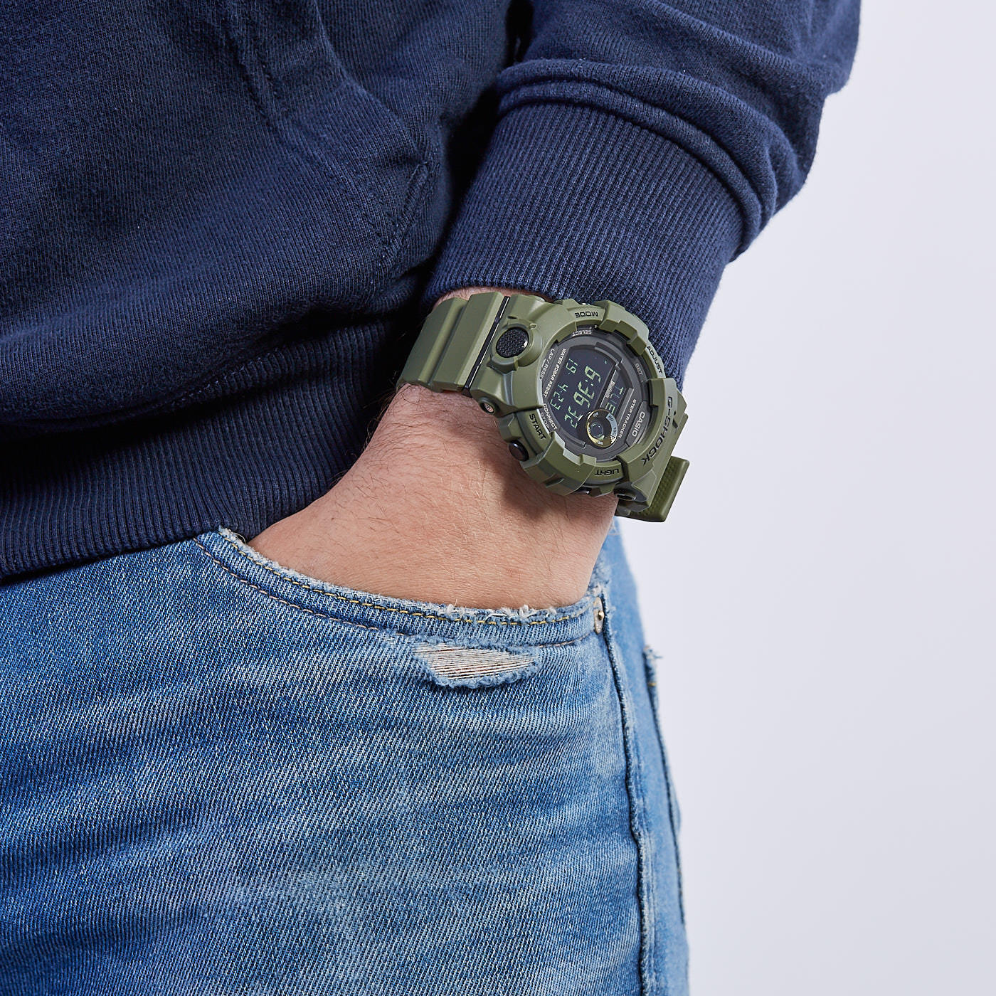 Casio Digital Montre Vert/Noir GBD-800UC-3ER 4/5
