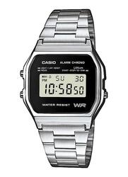 Montre Homme Casio A158WEA-1EF, Quartz, 33mm, 3ATM