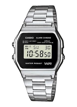 Montre Homme Casio A158WEA-1EF, Quartz, 33mm, 3ATM